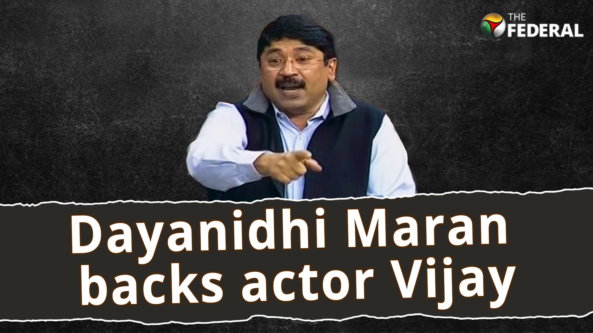 Dayanidhi Maran backs Vijay, calls Sanskrit a dead language