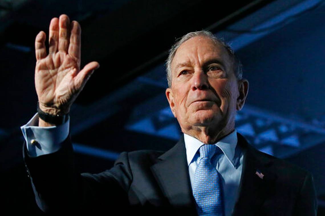 Michael Bloomberg smashes US presidential campaign spending record
