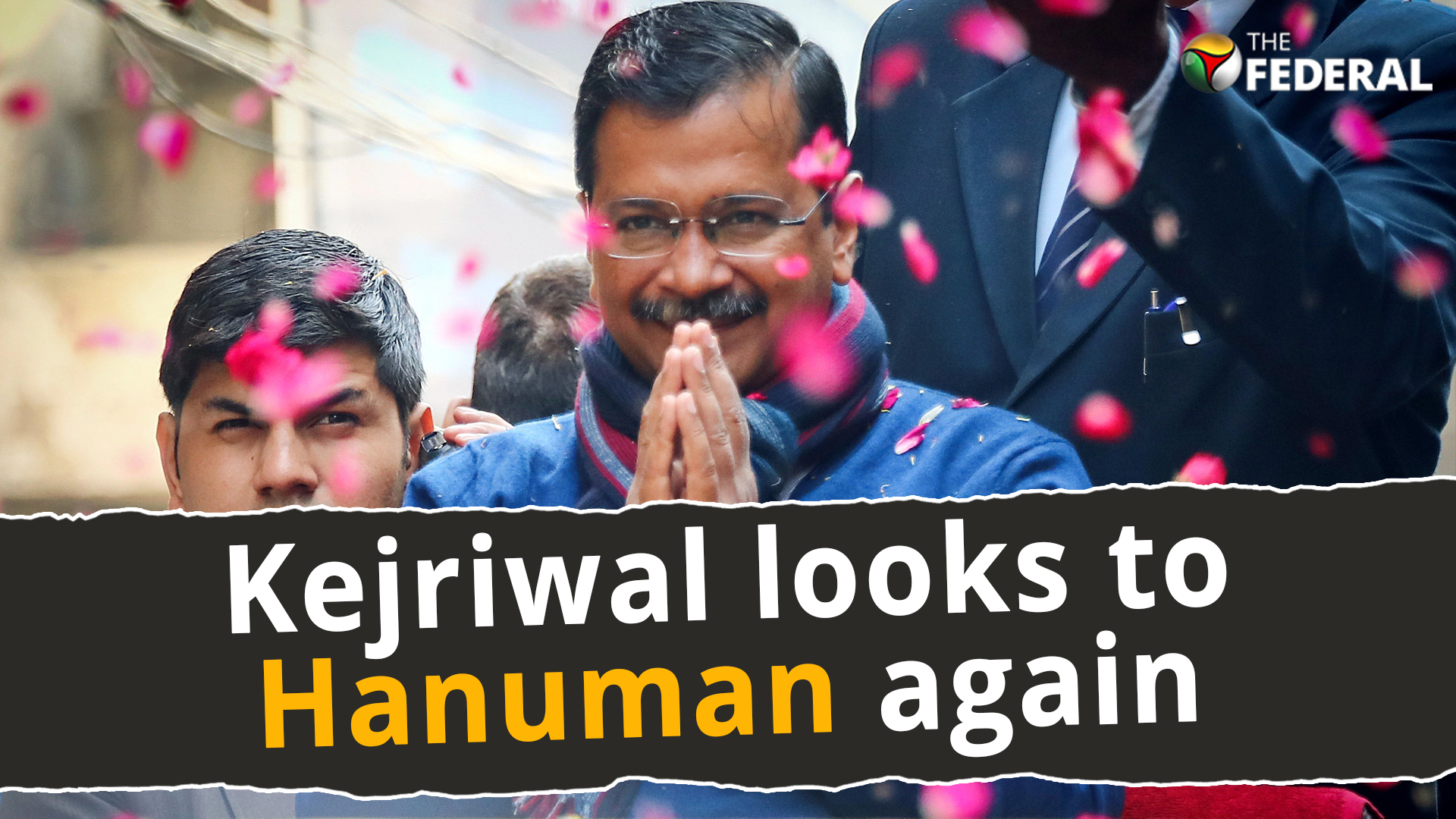 Delhi polls: Kejriwal looks to Hanuman again