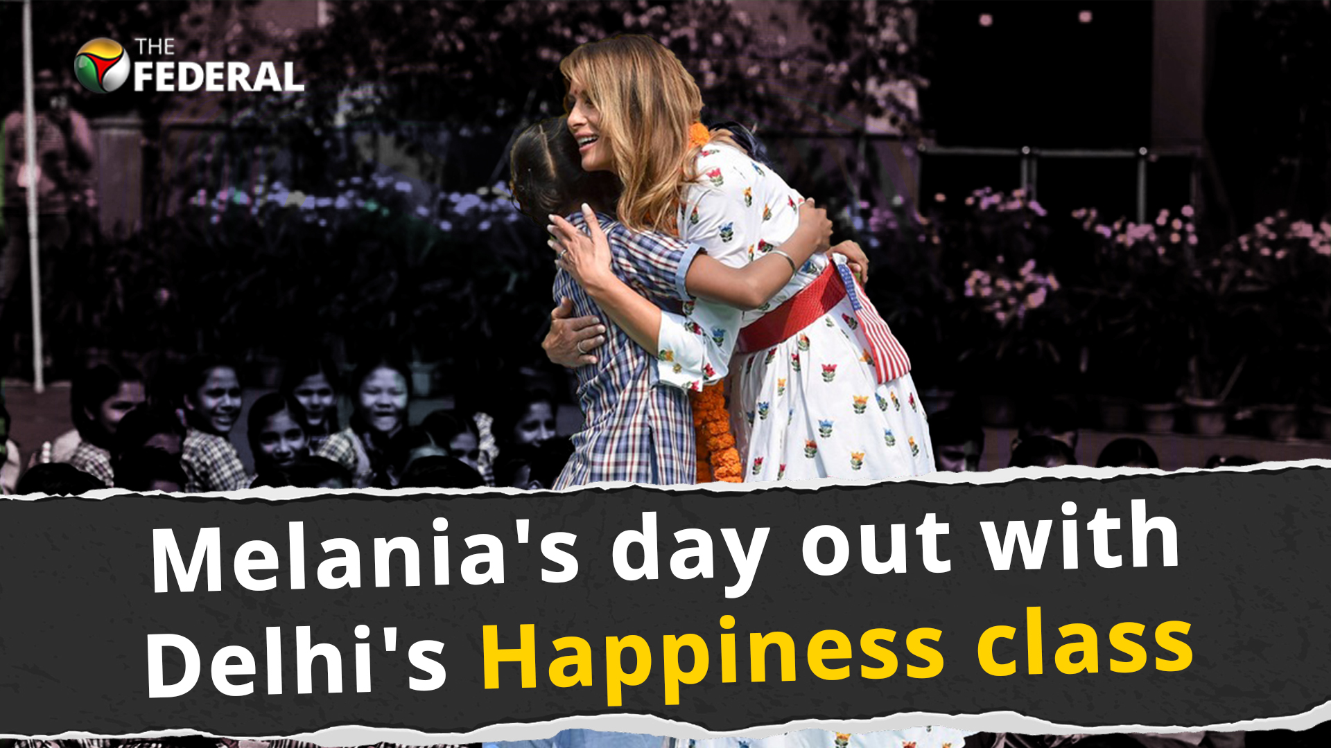 Melanias day out with Delhis Happiness class