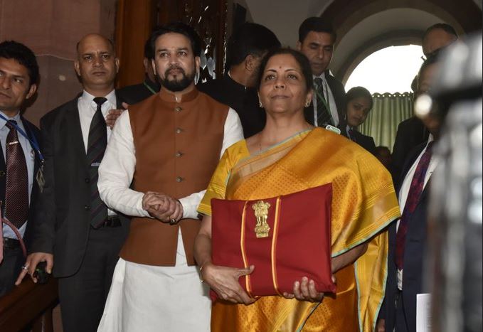 Nirmala Sitharaman sticks to tradition, returns with desi Bahi Khata