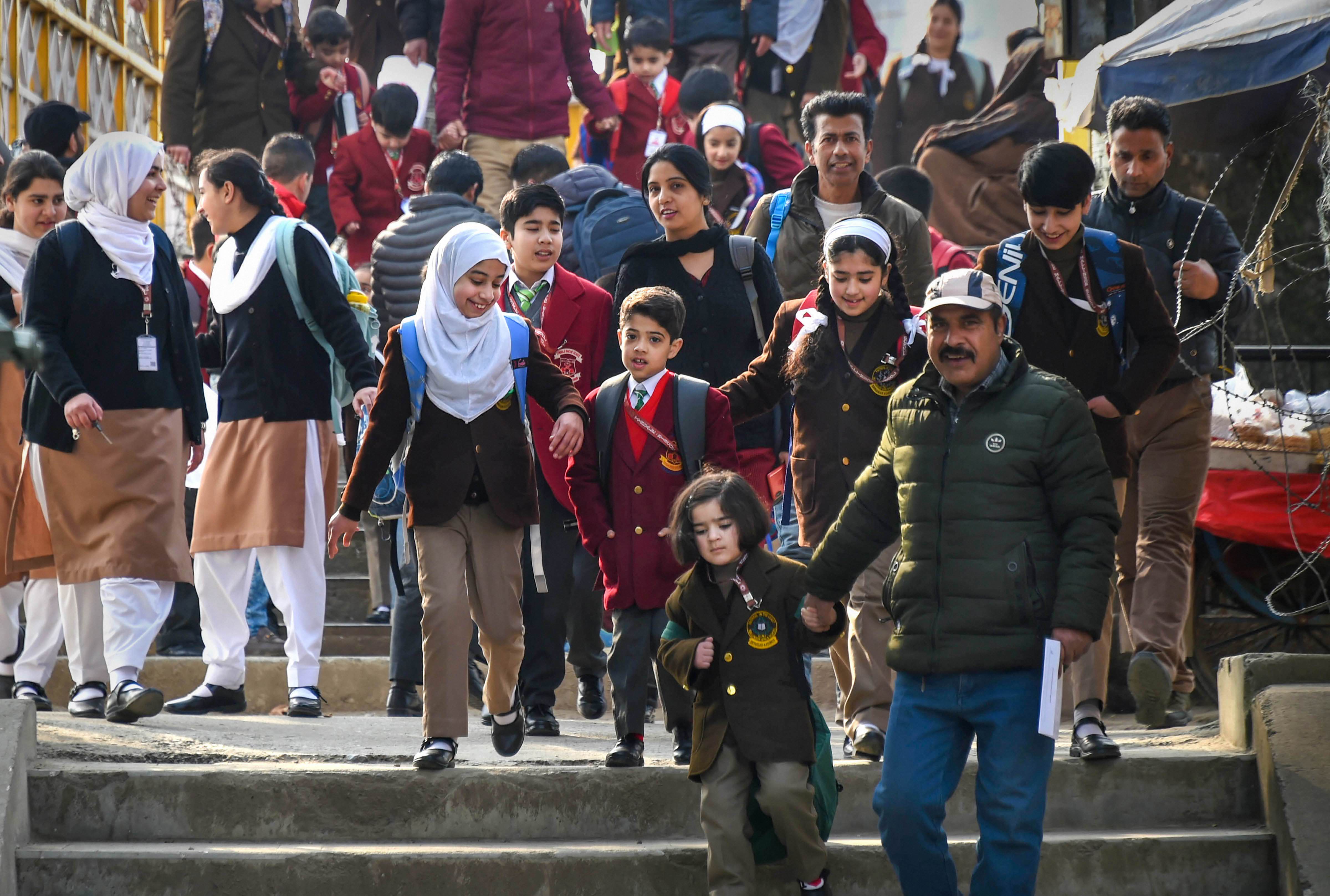 Schools reopen in Kashmir valley, students happy to return to classrooms