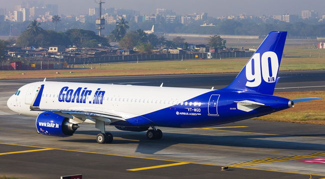 GoAir flight, catches fire, passengers, emergency, aeroplane, Ahemdabad, Bengaluru