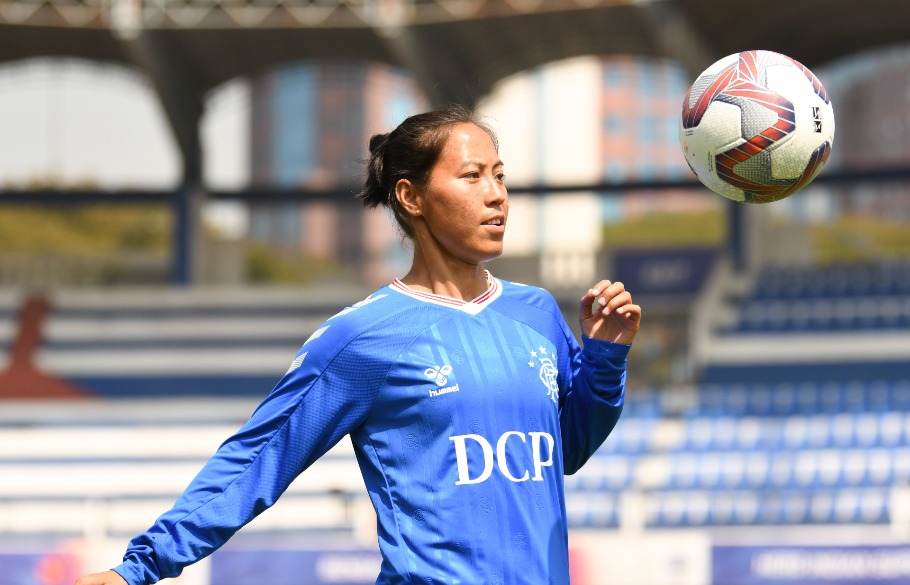 Ngangom Bala Devi, women's football, Scottish Women's Premier League Cup, Rangers FC