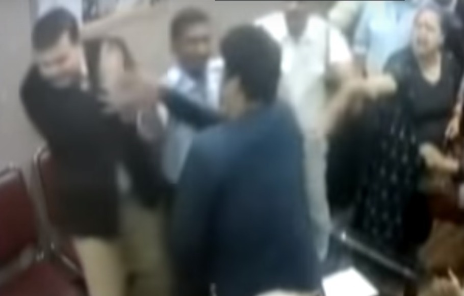 JD(S) MLA slapped ITI principal