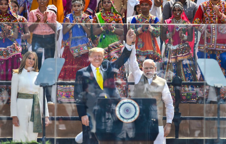 Trump in India