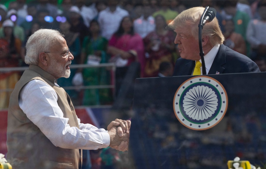 Trump in India