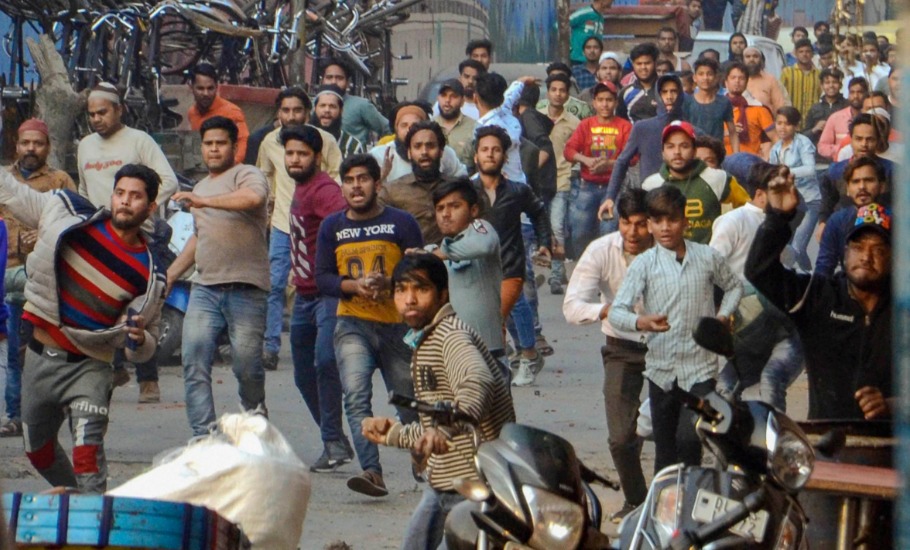 Clashes in Delhi