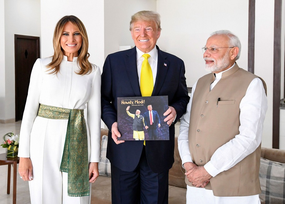 Trump in India