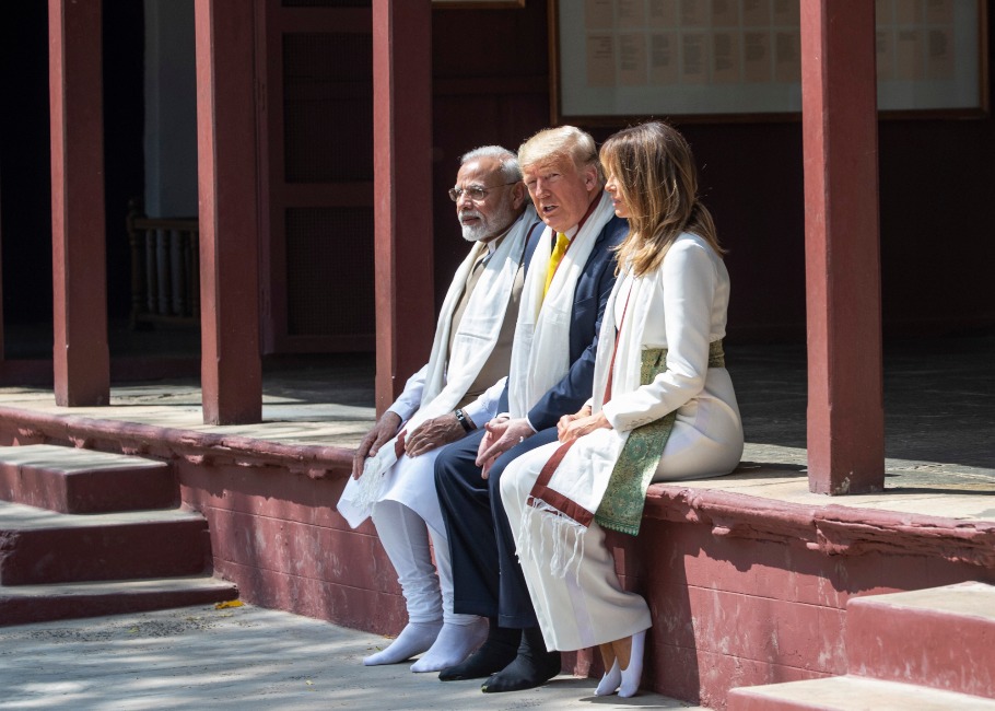 Trump in India