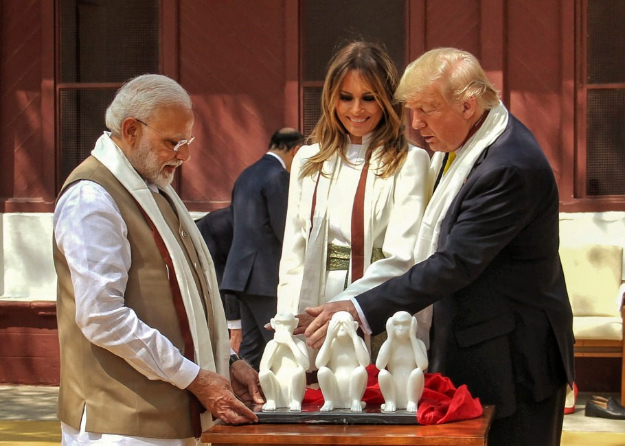 Trump in India