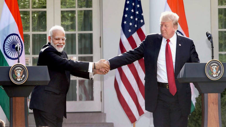 Salesman Trump blows hot and cold; customer India plays coy