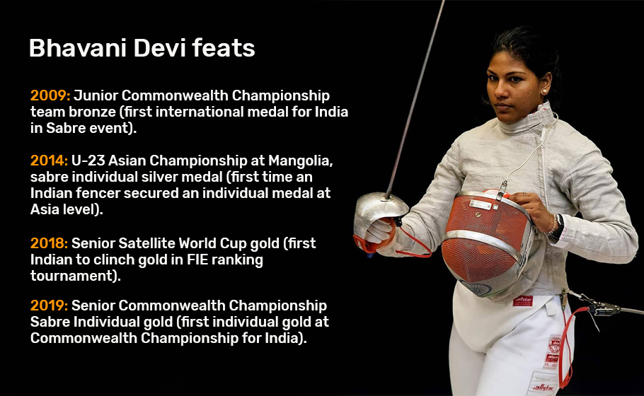 Bhavani Devi, Fencing, 2020 Tokyo Olympics, Rio Olympics