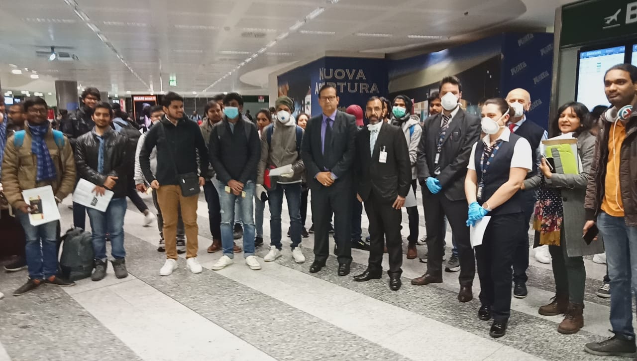 Special Air India flight evacuates 218 Indians stranded in coronavirus-hit Italy