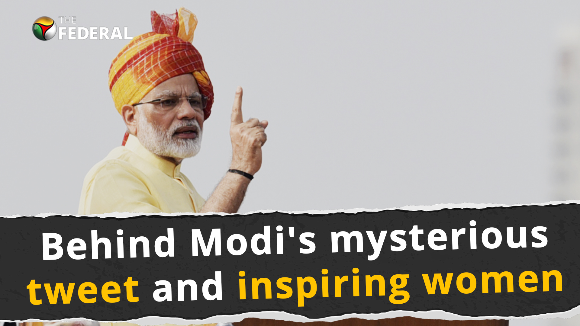 Behind Modis mysterious tweet and inspiring women