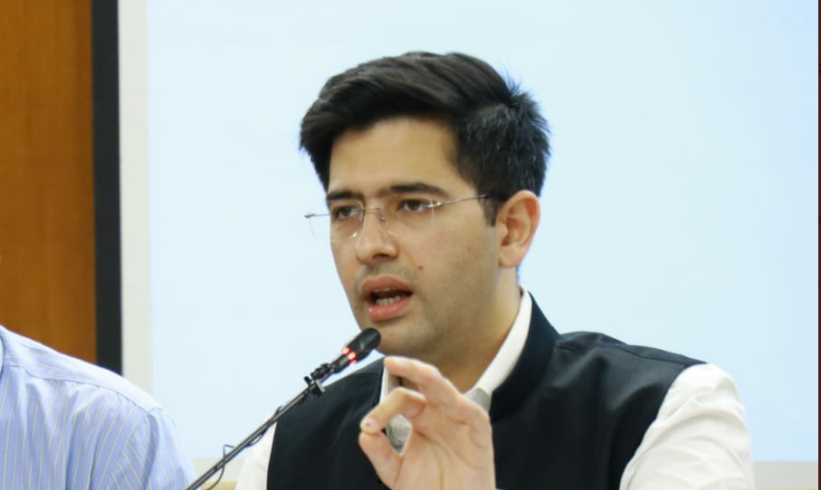 AAPs Raghav Chadha booked for defaming Yogi, says FIR baseless