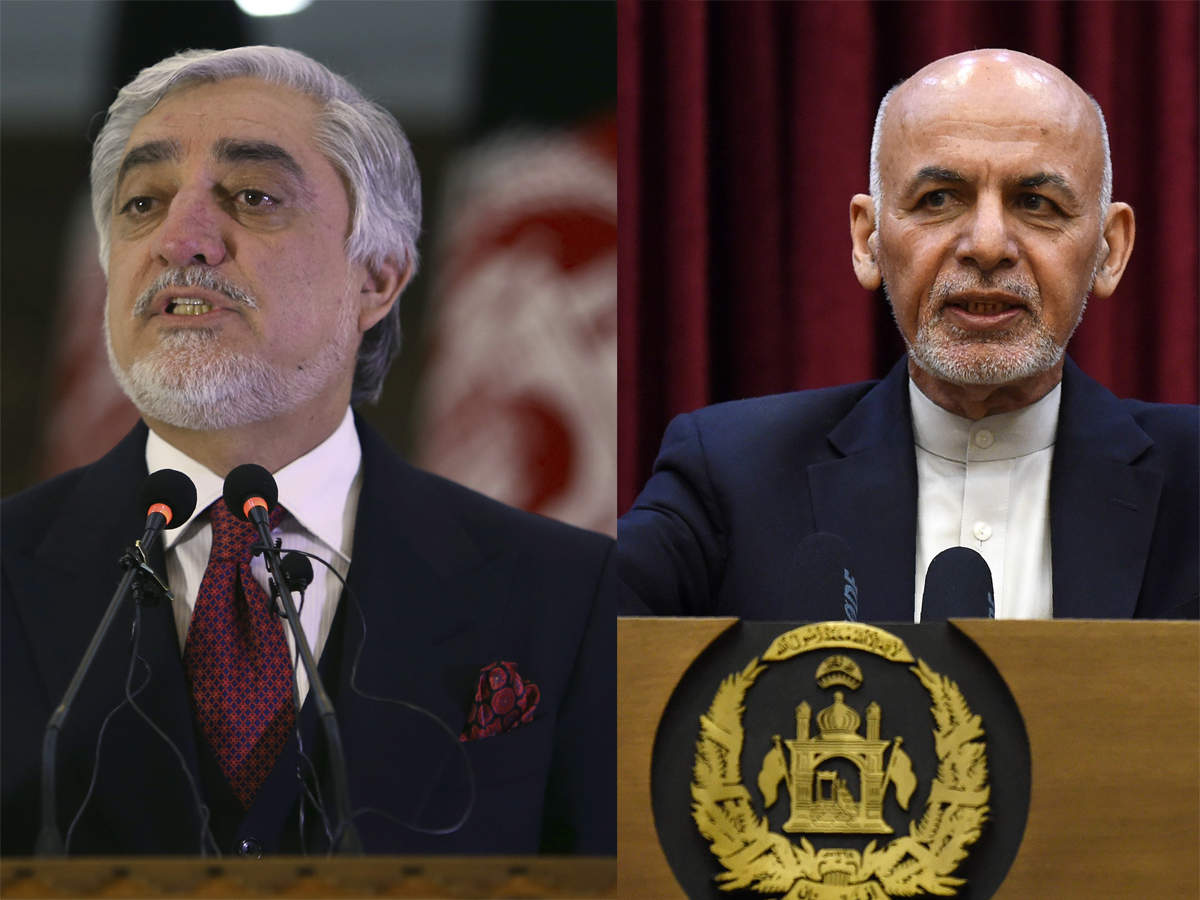 Ashraf Ghani, Abdullah Abdullah both declare themselves Afghan president