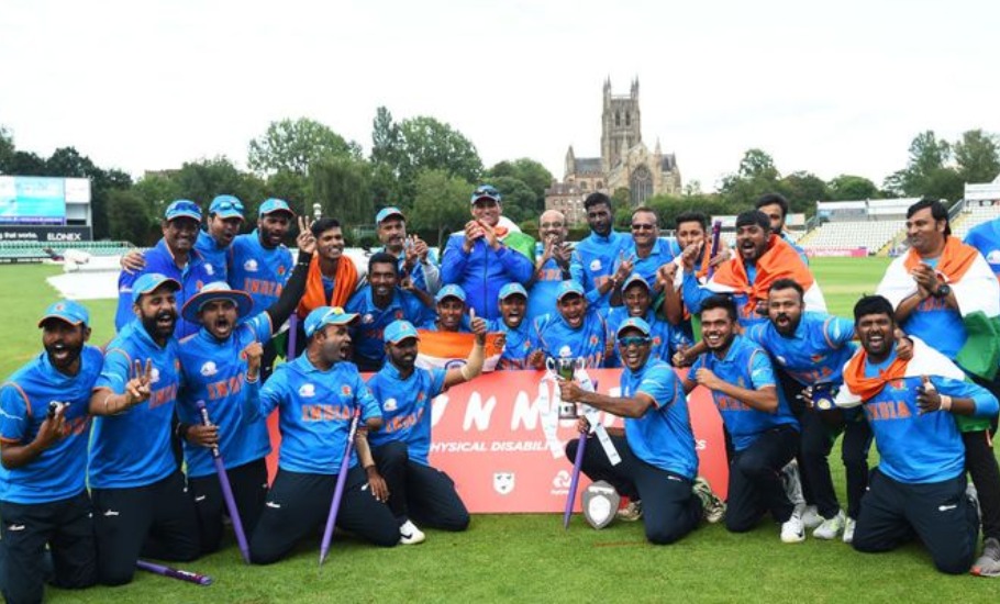 physically challenged cricket team, BCCI, Men In Blue, Ajit Wadekar, All India Cricket Association, World Disability Series