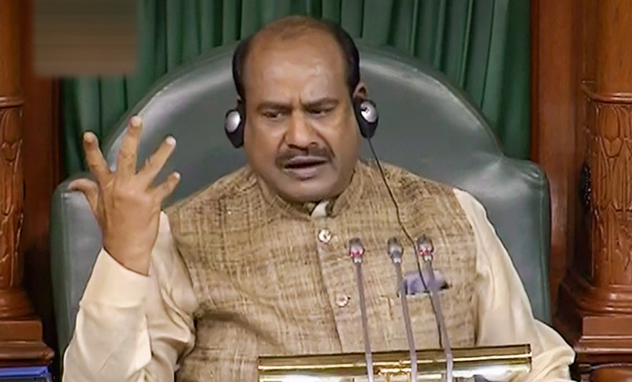 Speaker, Om Birla, suspension, Congress MPs, Budget session, Parliament, Lok Sabha, Rajya Sabha