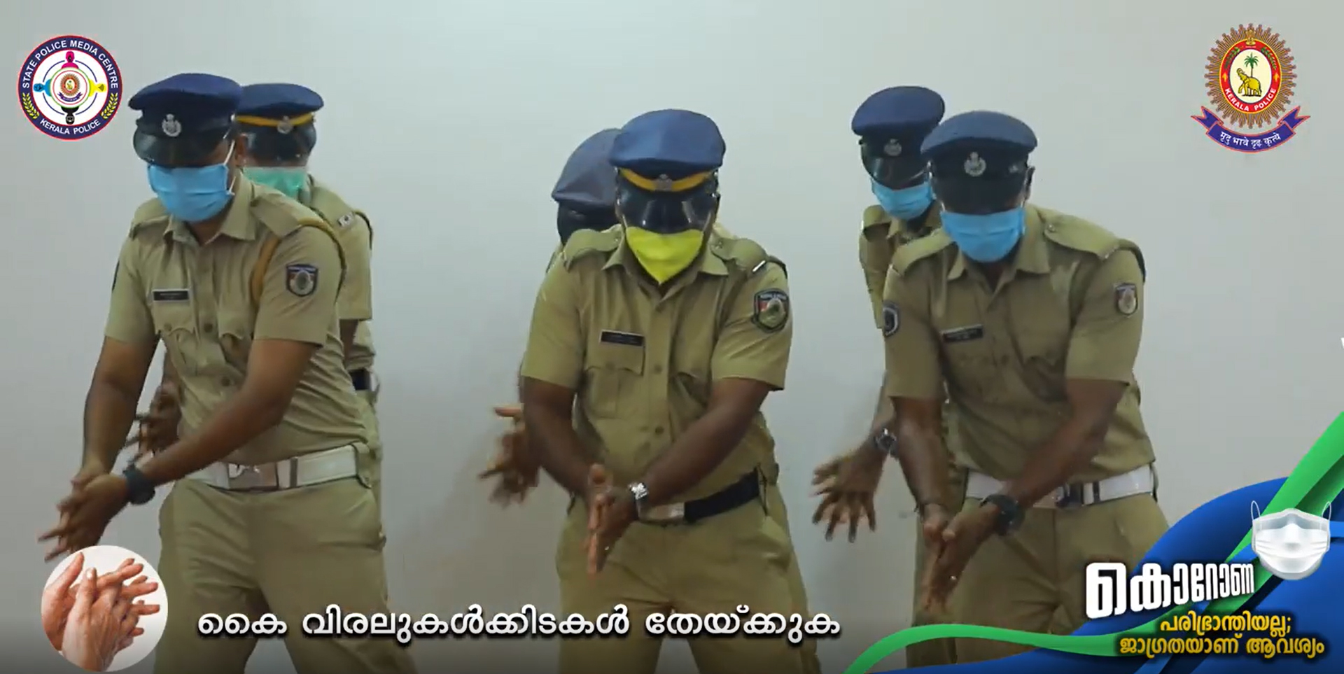 Kerala polices dance-awareness video on coronavirus wins hearts