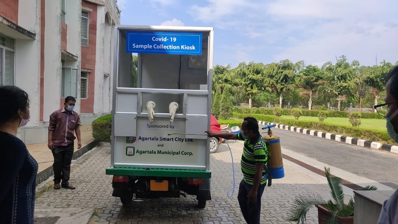 Northeast: Tripura gets its first mobile COVID-19 testing kiosk