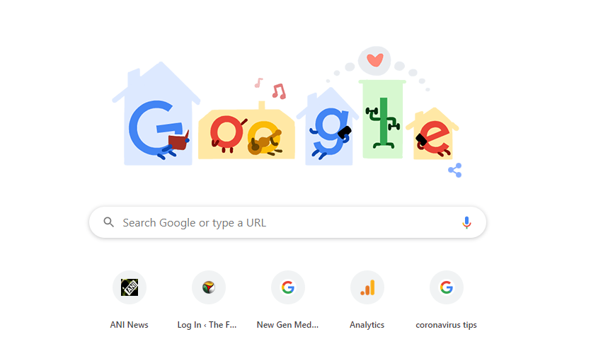 Stay home, save lives: Google doodle shares tips to prevent spread of COVID