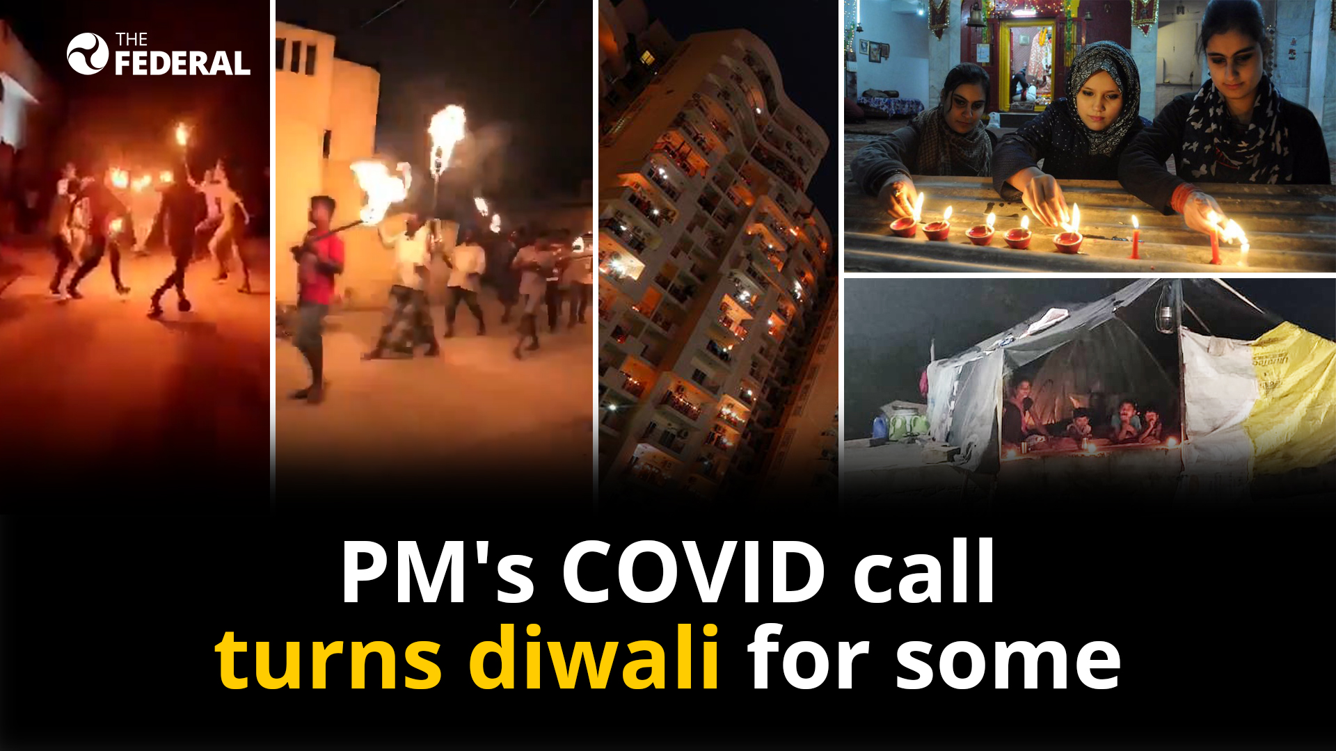 PMs COVID call turns diwali for some