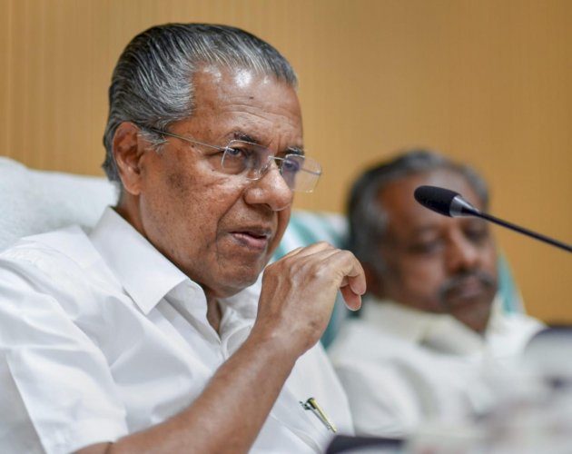 pinarayi vijayan, Kerala Ordinance