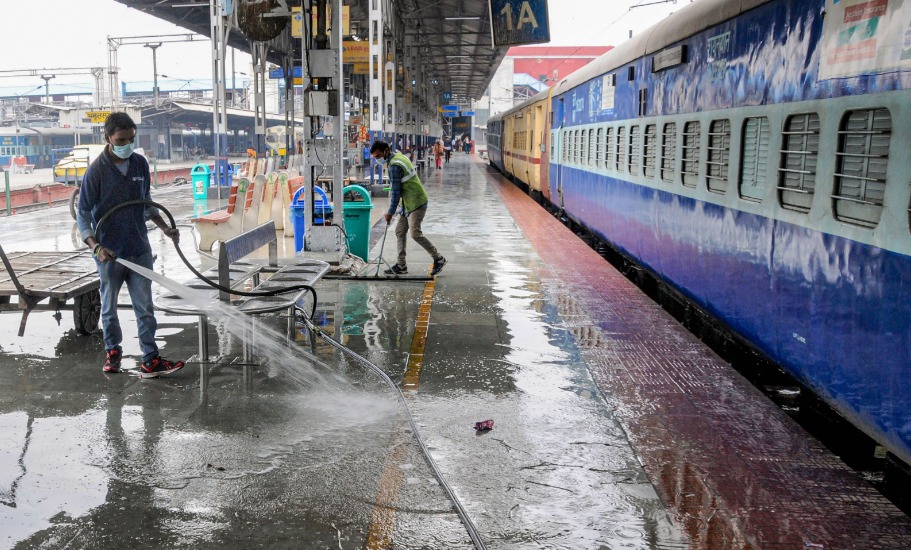 Railway platform