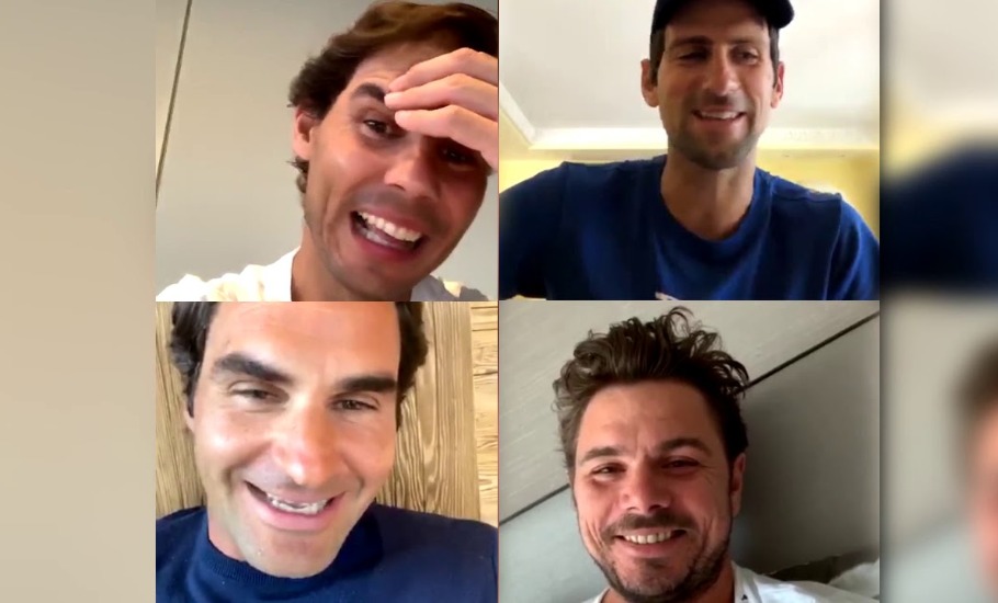 social media, Instagram, Rafael Nadal, Roger Federer, Karim Benzema, Instagram live, coronavirus, COVID-19