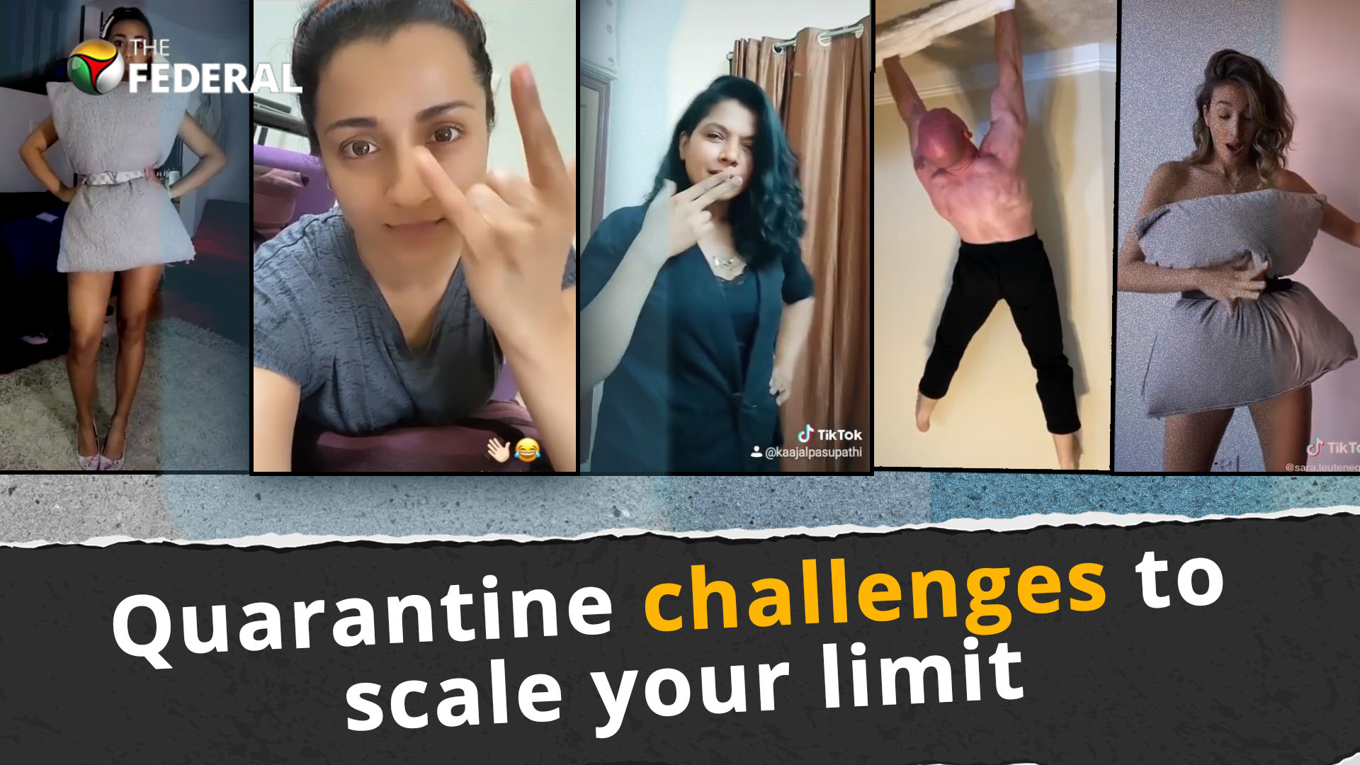 Quarantine challenges to scale your limit