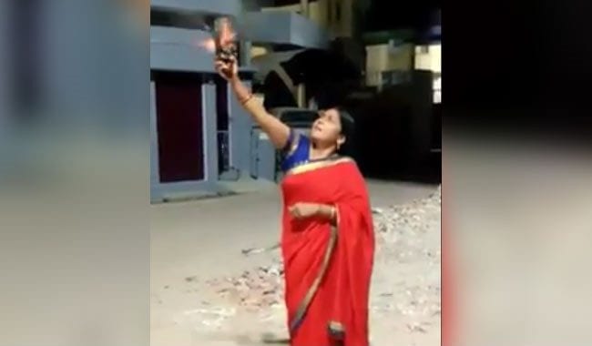 BJP leader fires shot in air during 9 pm lamp-lighting event to send coronavirus away