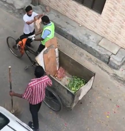 Video showing sanitation workers being applauded in Punjab goes viral