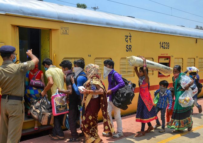 Shramik special trains, migrant workers, stranded migrants, coronavirus, COVID-19, Lockdown