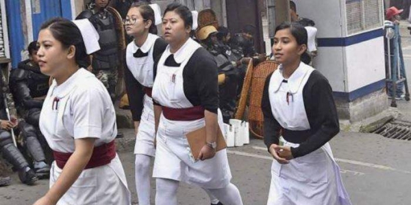 185 nurses from Manipur quit jobs in COVID-hit Kolkata, return home