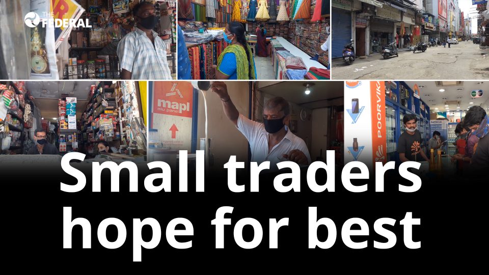 Small traders hope for best as they open shop after 45 days of lockdown