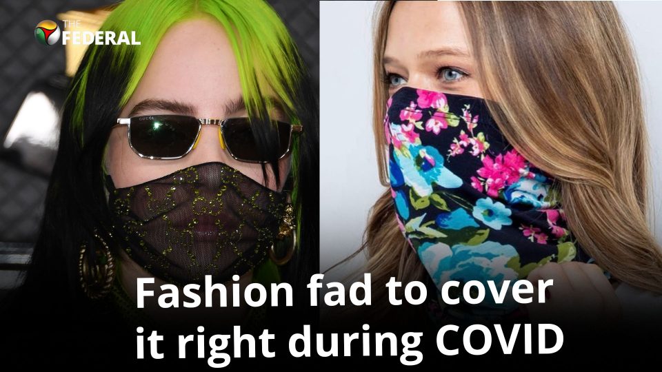 Masks turn fashion statements during COVID times