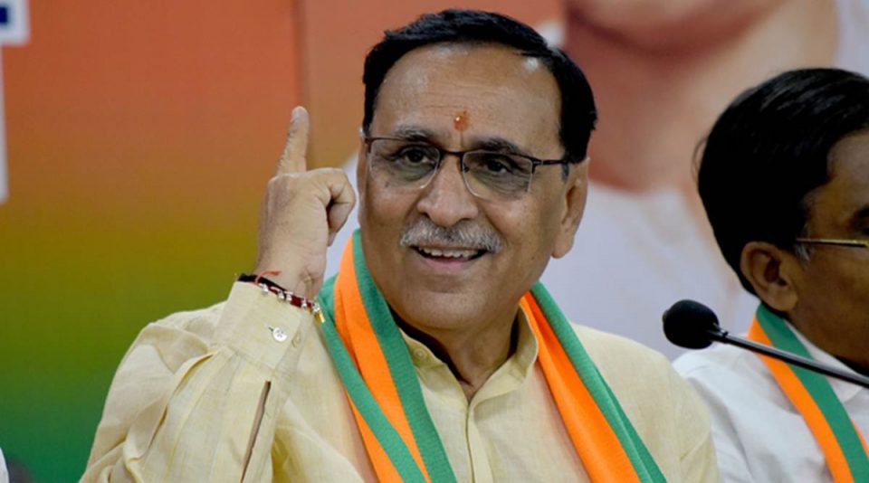 CM Vijay Rupani tests COVID+ day after he fainted at Gujarat rally