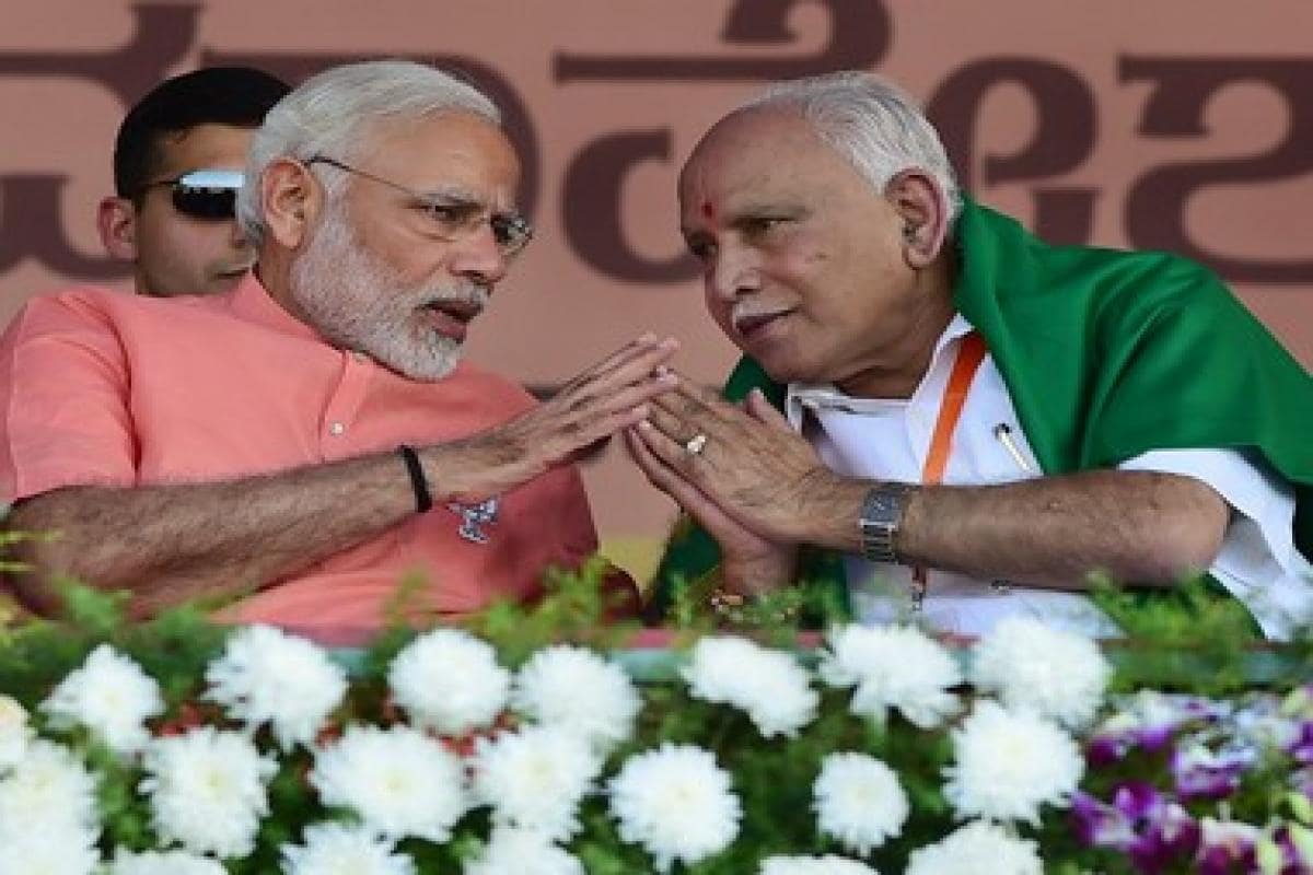 BS Yeddyurappa and Prime Minister Narendra Modi, Karnataka elections, Lingayats