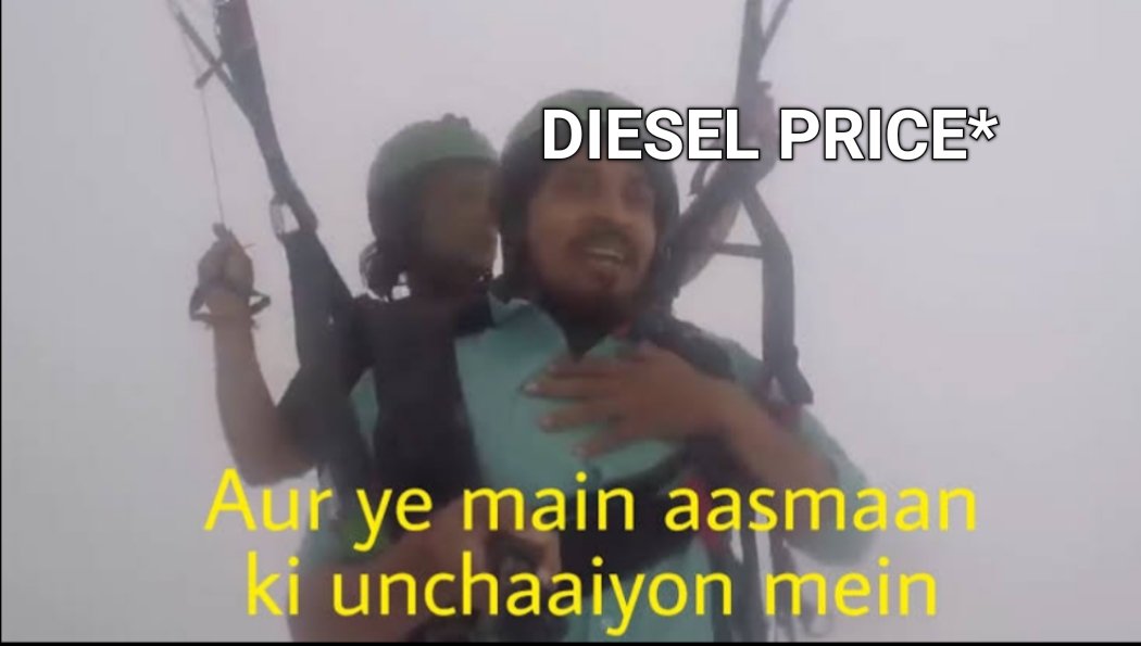 Netizens react with memes to diesel getting costlier than petrol