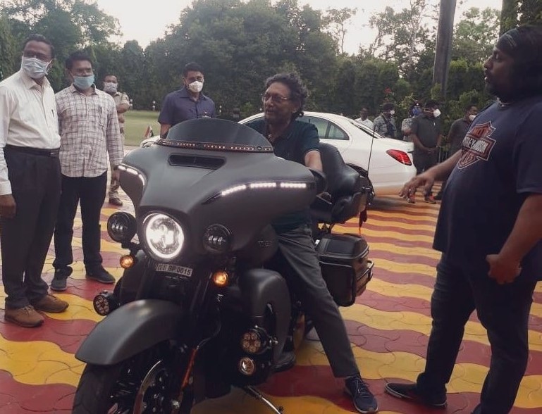 Chief Justice of India SA Bobde rides a Harley Davidson; pictures go viral