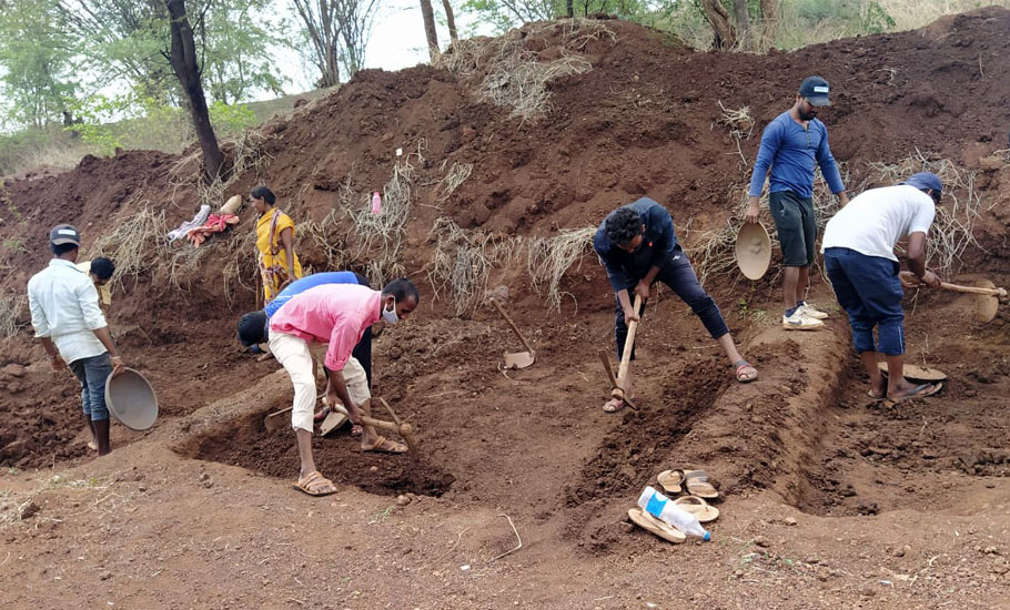 Go, dig a lake if you are an engineer looking for a job