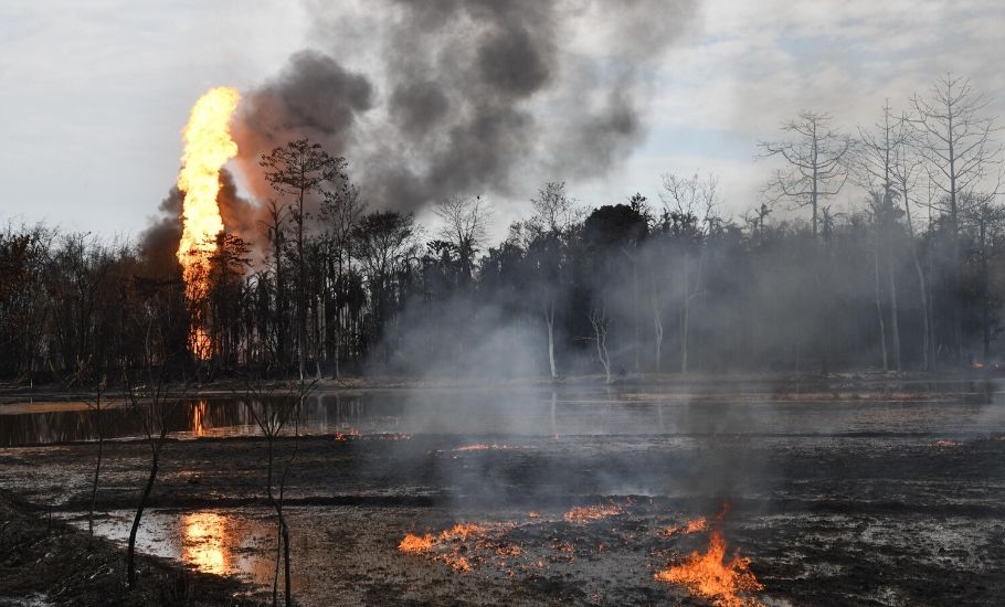 Baghjan oil well fire