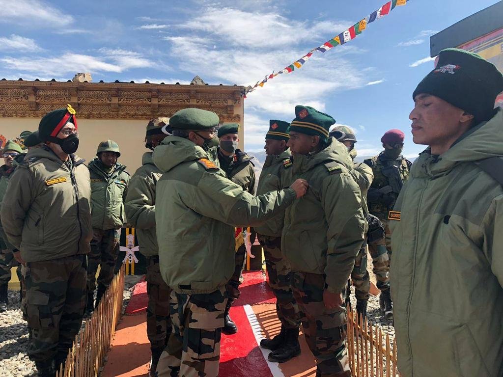 Army chief visits forward areas in Ladakh; takes stock of ground situation
