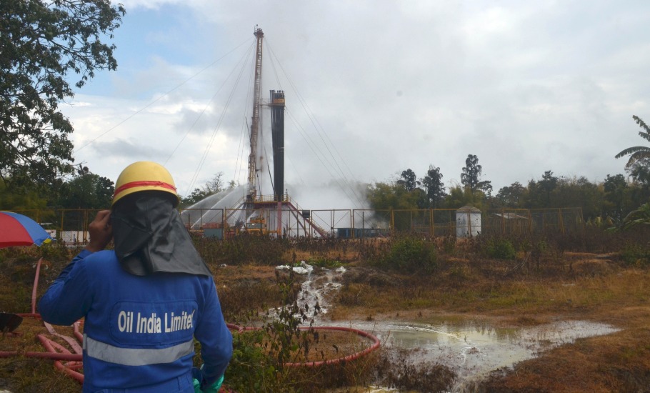 oil well blowout, Assam, protests, gas leak, oil leak