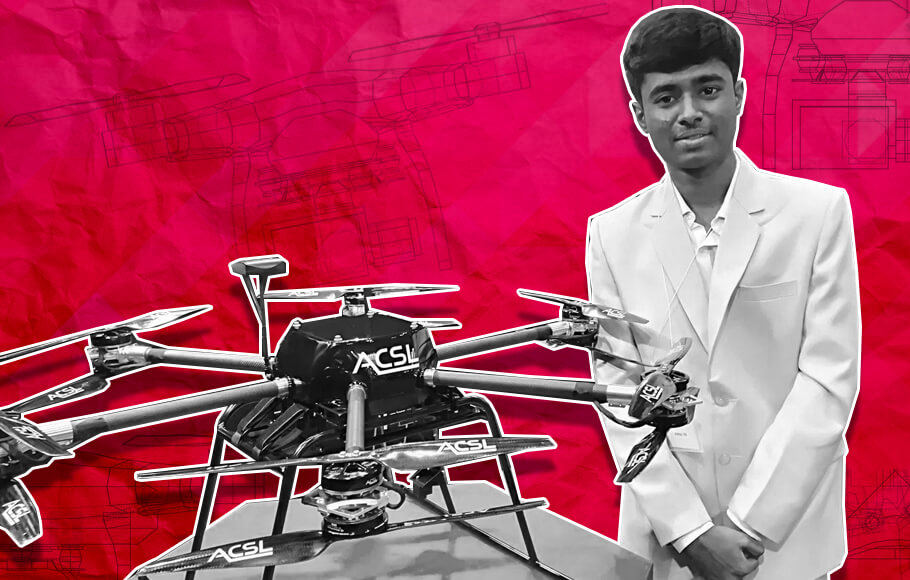 How Indias drone boy crash-landed
