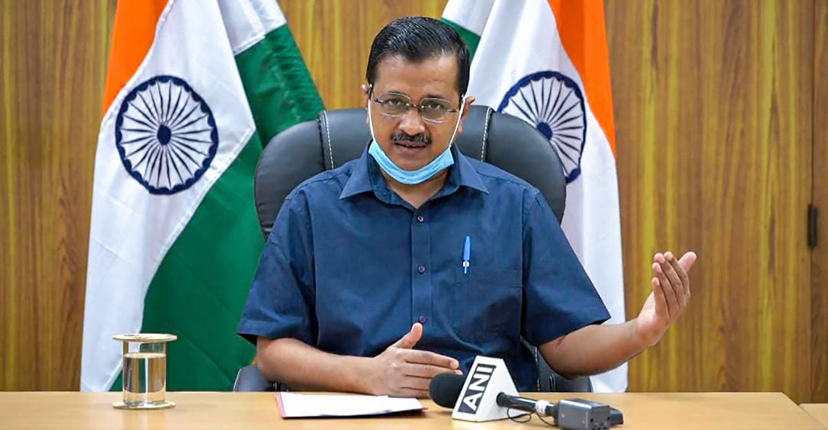 Kejriwal tears copies of farm laws, tells Centre dont be worse than the British