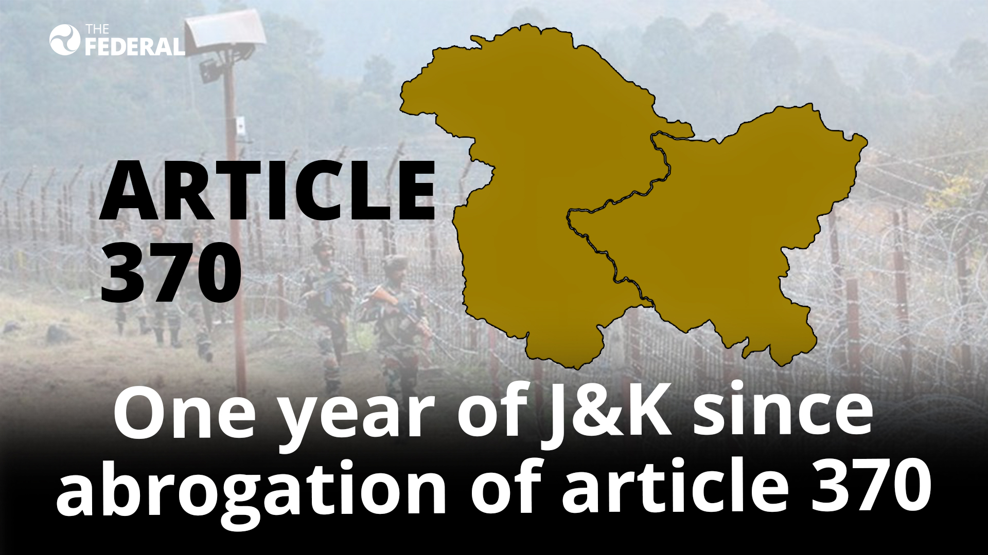 State of affairs in J&K a year after it lost its special status