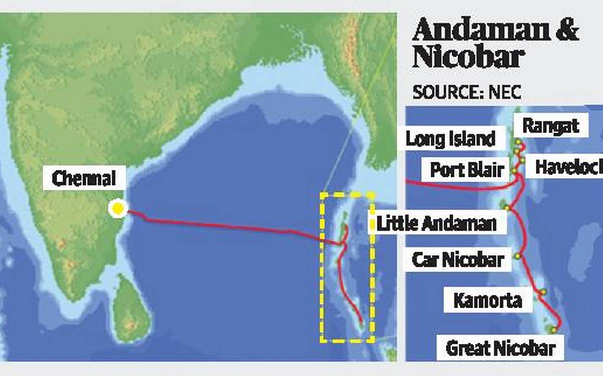 High-speed internet to Andaman & Nicobar to be launched on Aug 10