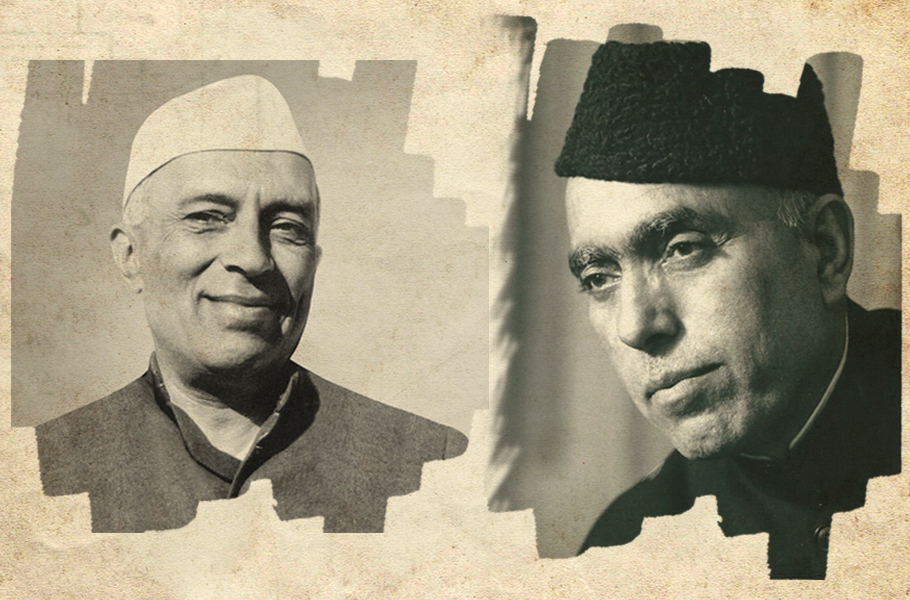 Jawaharlal Nehru and Sheikh Abdullah